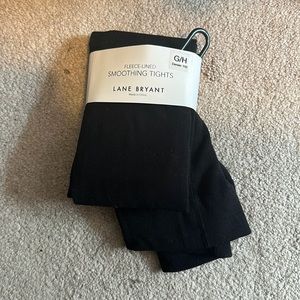 Lane Bryant fleeced lined tights